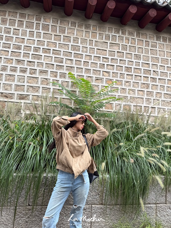 (限量商品)割破髒髒高腰牛仔褲